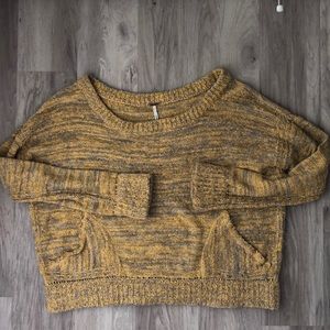 Free People cropped Sweater